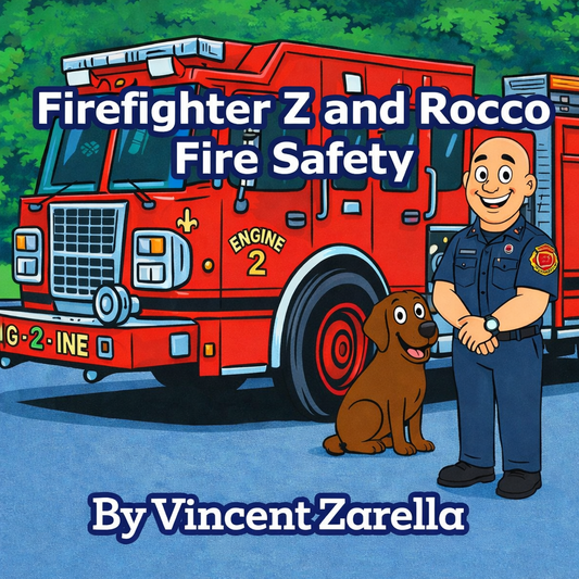 Firefighter Z and Rocco Fire Safety Book